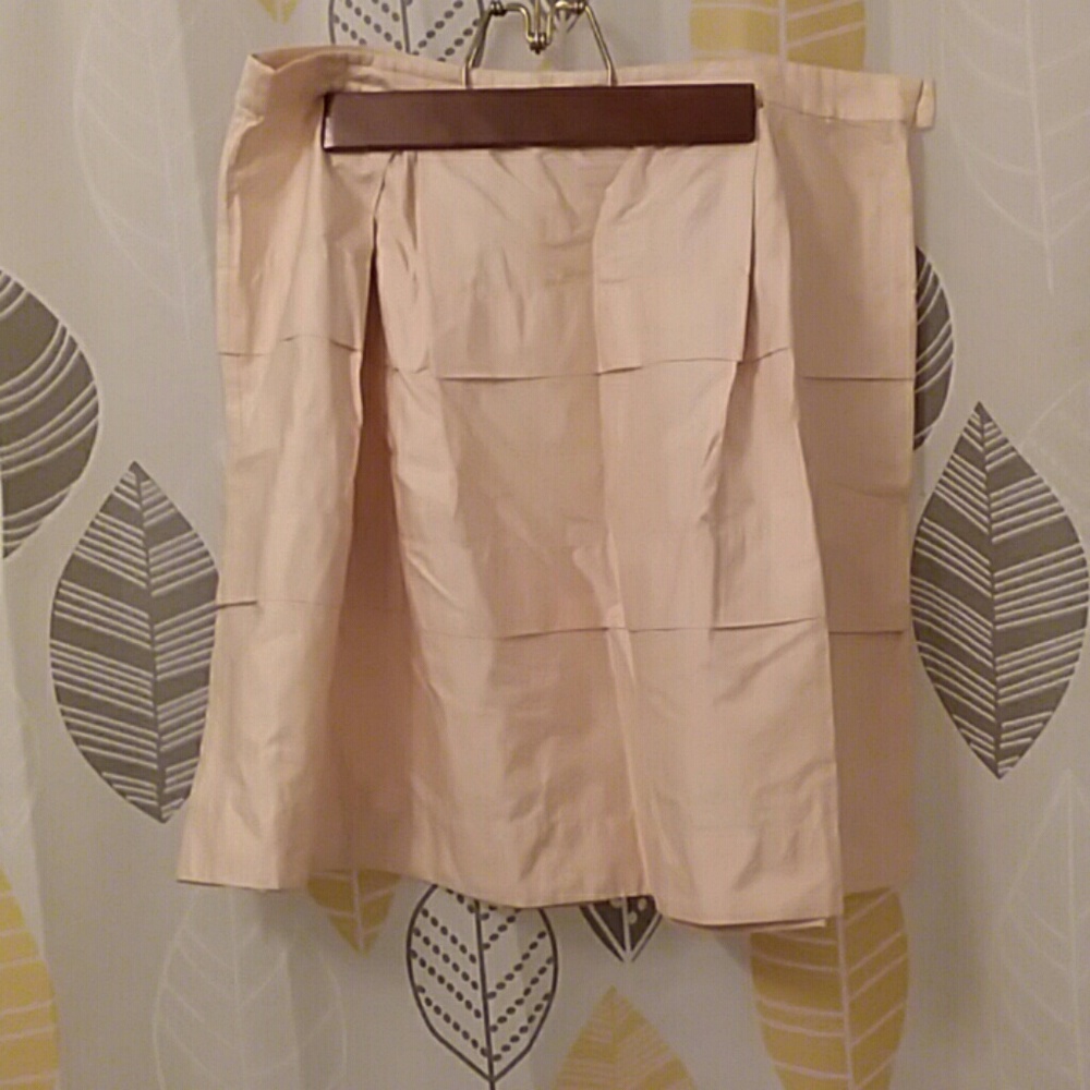 J Crew 50s Style 100% cotton Above Knee Skirt sz10